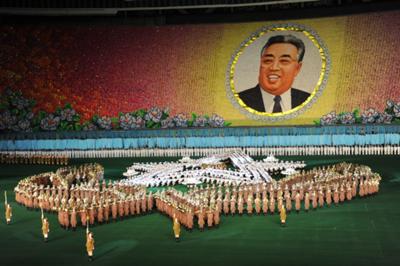 spectacle arirang en Corée du Nord