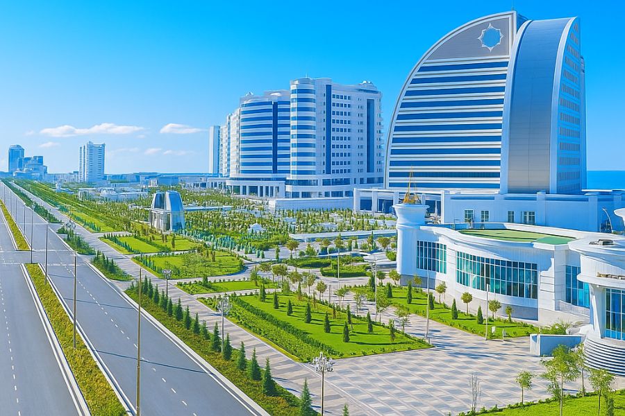 awaza resort, turkmenistan
