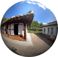 Pohyon Temple in North Korea (DPRK) 360°