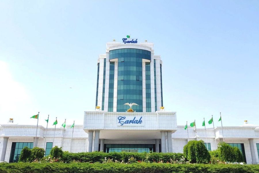 Charlak Hotel in Turkmenbashi, Turkmenistan