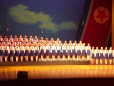 Childrens Palace show in Pyongyang