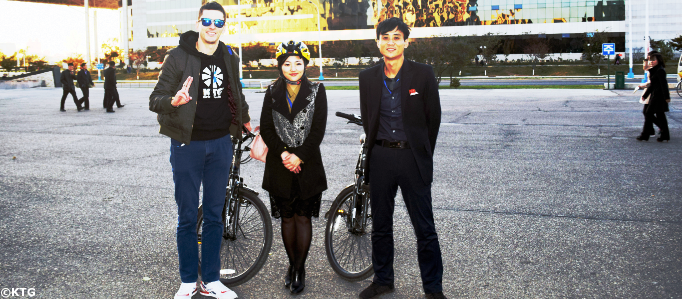 Pyongyang bike tours with KTG