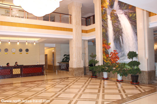 Dongrim Hotel lobby, North Korea