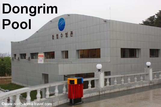 Piscina en Corea del Norte en el Hotel Dongrim