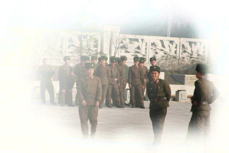 North Korean soldiers