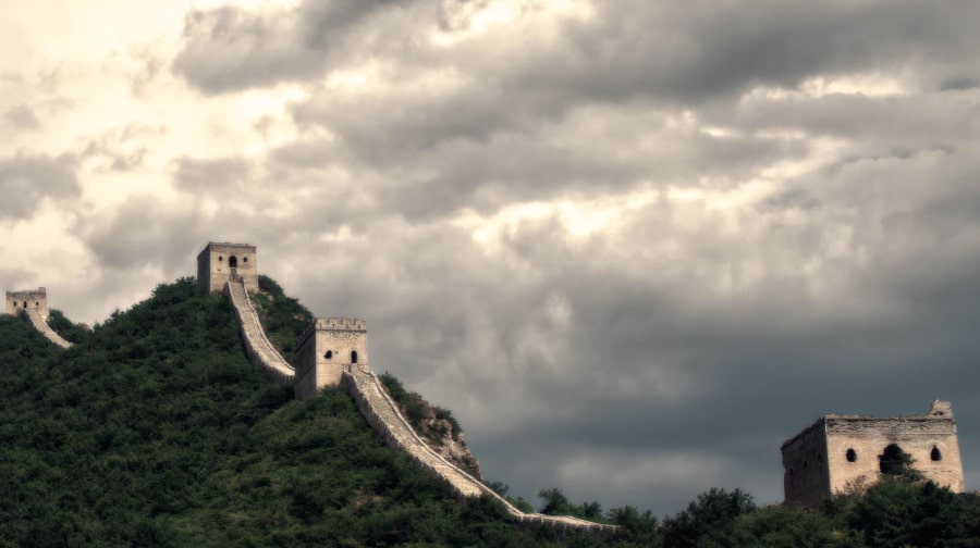 La seccion de Simatai de la Gran Muralla de China esta a unas 3 horas en coche del centro de Beijing