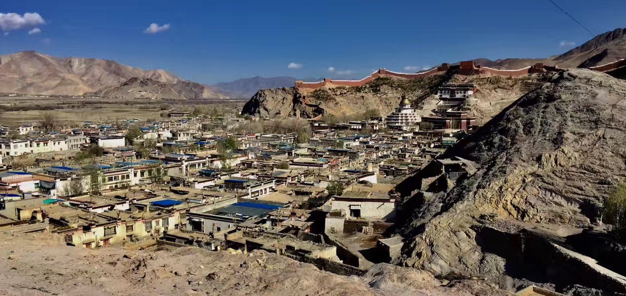 Gyantse en Tibet China