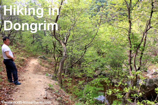 Hiking in Dongrim, North Pyongan Province, DPRK (North Korea)