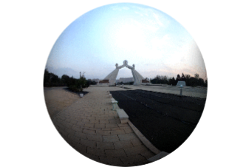 360 image of the Arch of Reunification in Pyongyang, North Korea