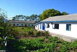 North Korean Farm in Rason. This is part of the Haen Revolutionary site where you can see how farmers and fishermen live in the Rason a Special Economic Zone i.e. SEZ in the far northeast of the DPRK i.e. North Korea. Visit this area with KTG Tours