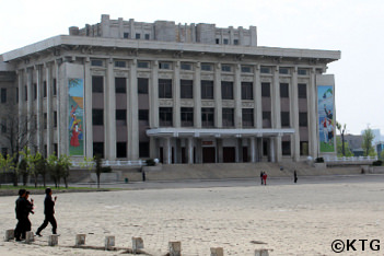 Central Square in Sinuiju, North Korea, DPRK. Picture taken by KTG