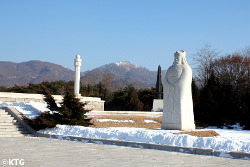 Tomb of King Tangun in the outskirts of Pyongyang, DPRK (North Korea). Picture taken by KTG