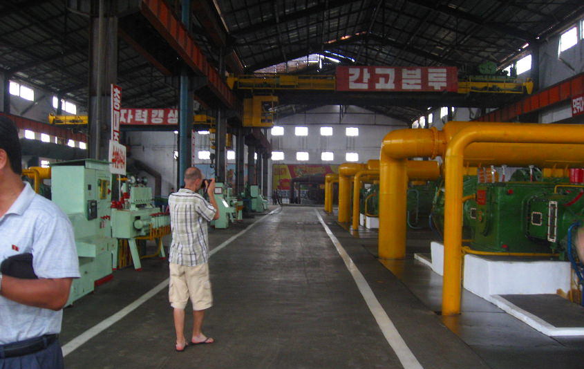 Usine d'Engrais de Hungnam distrit de Hamhung en Corée du Nord avec KTG Tours