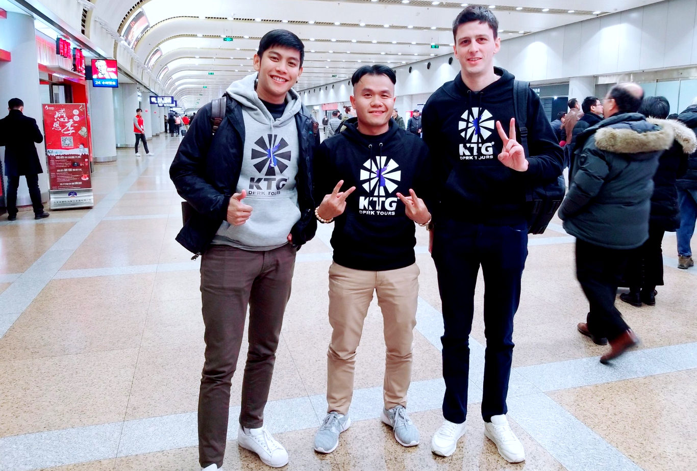KTG at Beijing airport