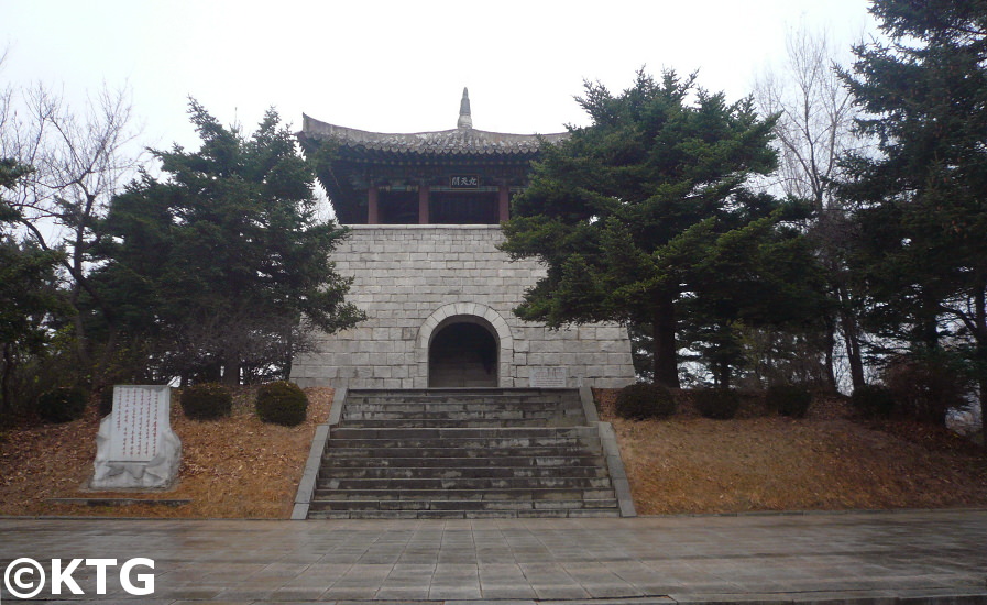 Kuchon Pavilion in Hamhung, North Korea