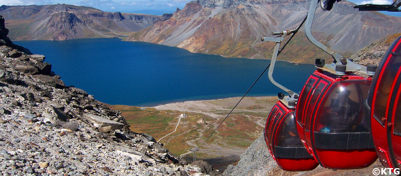 Monte Paektu en Corea del Norte. Esta es la montaña más sagrada de la RPDC. Fotografía realizada por KTG Tours