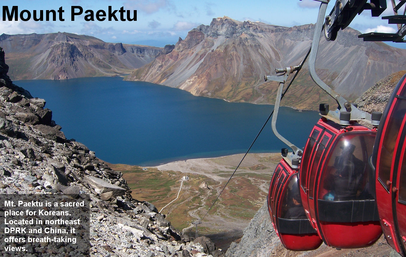 Monte Paekdu, Corea del Norte