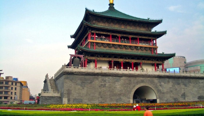 muralla antigua de Xian en China. Haga una excursión en bici por la muralla con KTG Tours