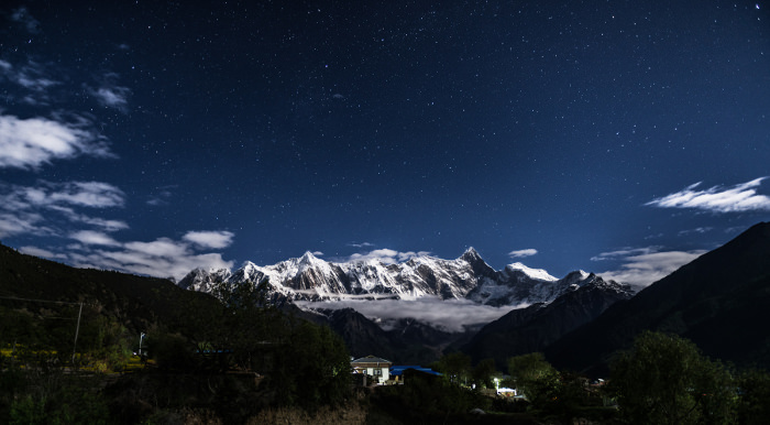 Mount Namcha Barwa in Nyingchi in eastern Tibet, China