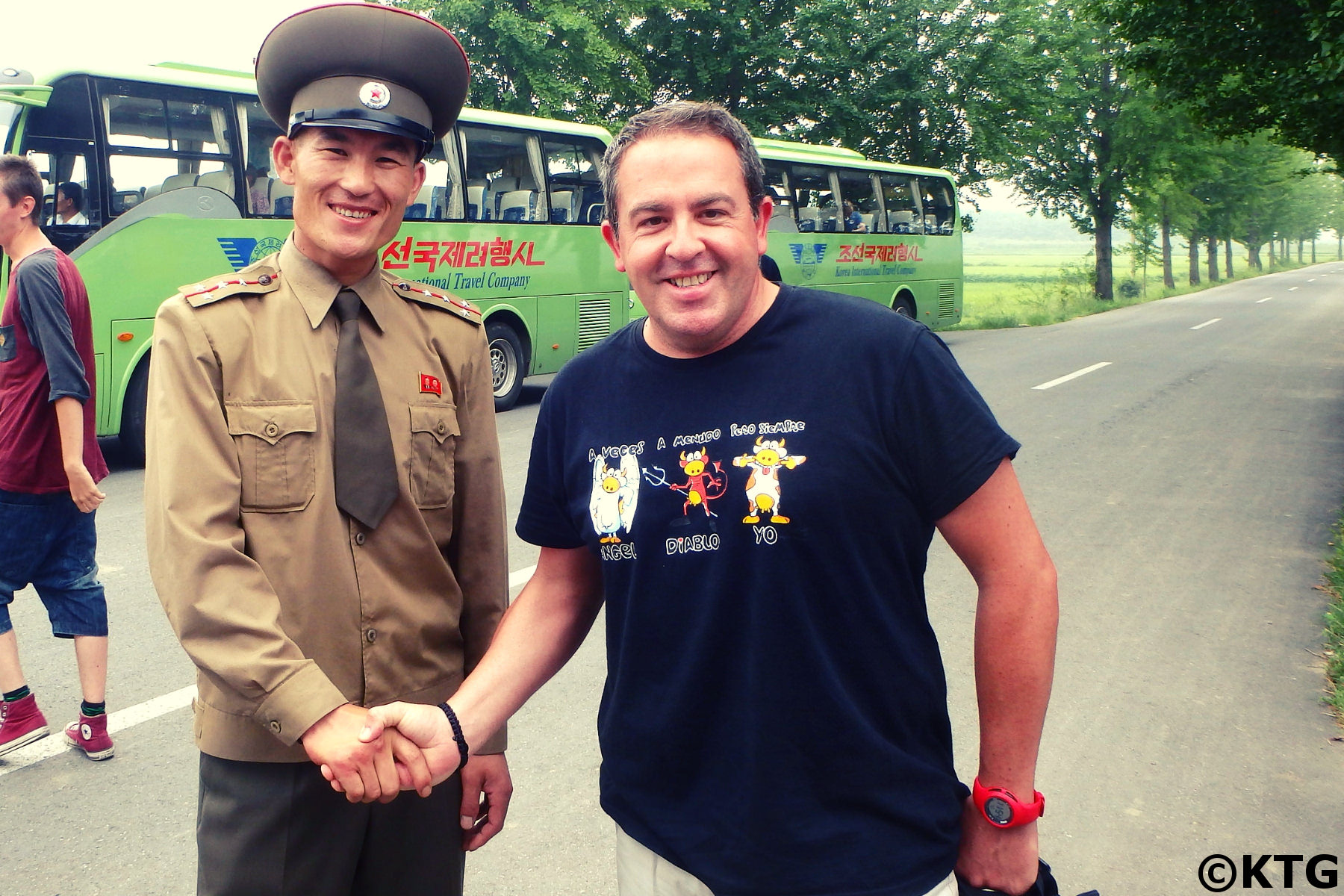 Introduction of Panmunjom in North Korea, KTG Tours. This is in the DMZ