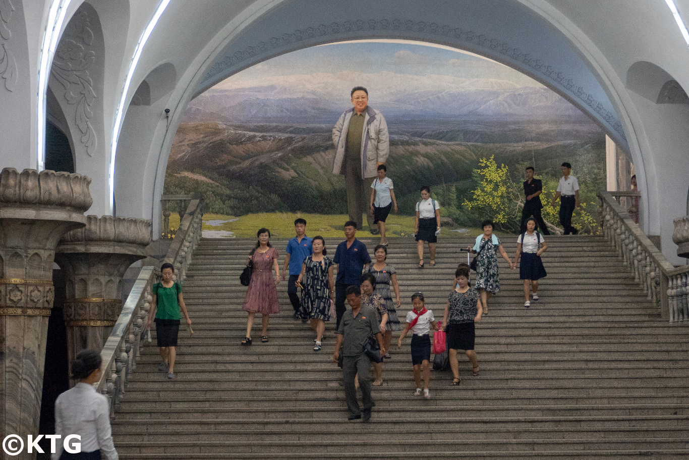 Nordkorea U-Bahn - die Pjöngjang Metro