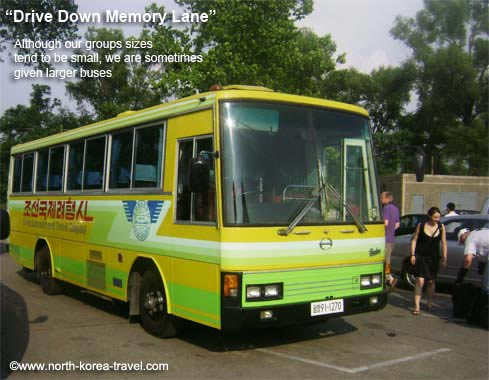 North Korean bus