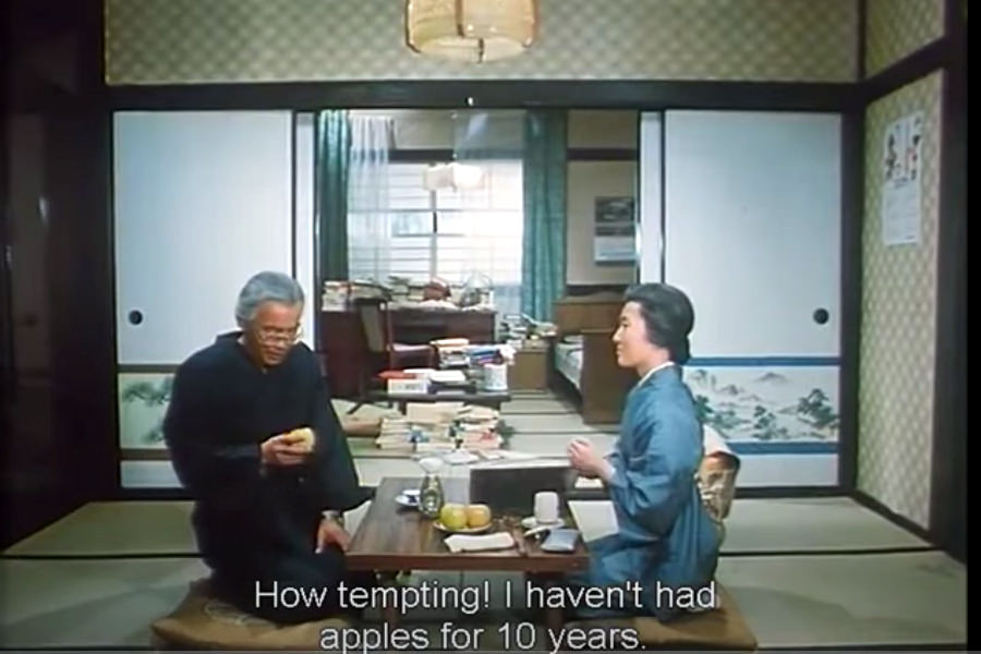 Japanese house in a North Korean movie. DPRK cinema is a great way to see what the values of the North Korean society may be