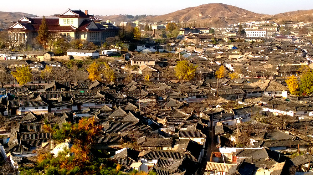 Old town of Kaesong in North Korea (DPRK)