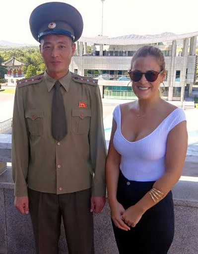 North Korean soldier with KTG traveller
