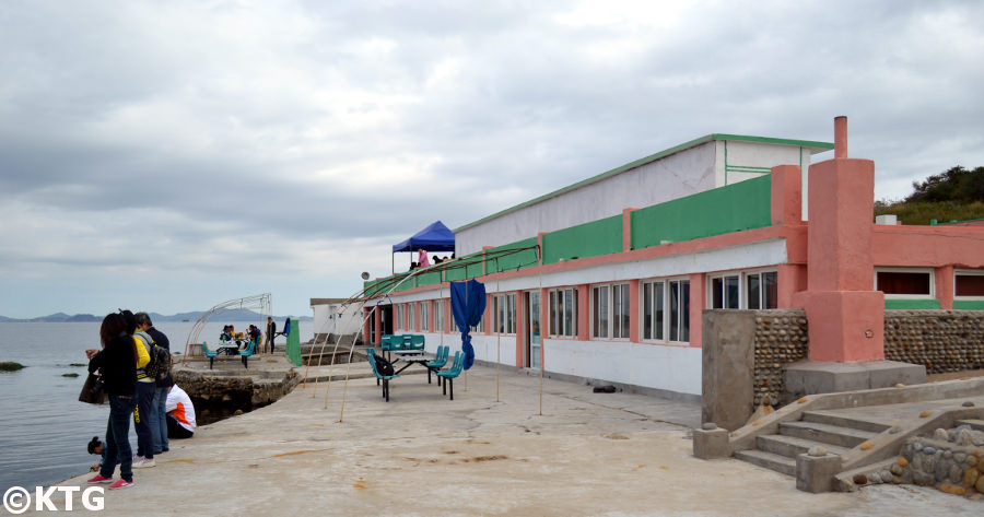 Pipha Islet in Sonbong, Rason, North Korea. This is a special economic zone in the DPRK