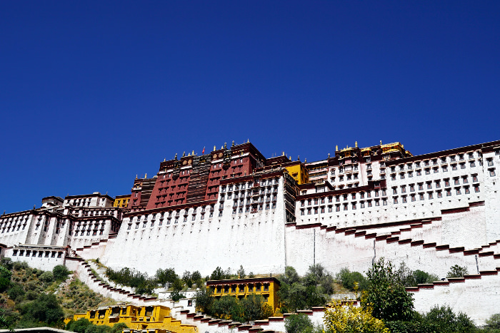 Potala Palace in Lhasa Tibet, China.