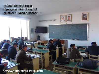 Pyongsong middle school, North Korea