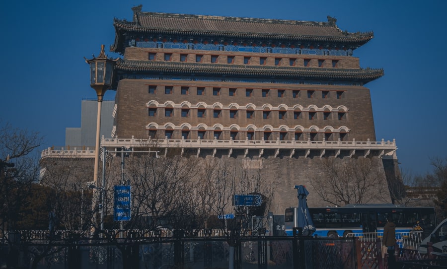 Qianmen en Beijing, Pekin, China