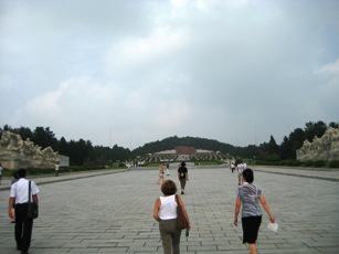 Cementerio de los Martires Revolucionarios en Corea del Norte