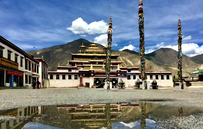 Samye monastery in Tibet, China