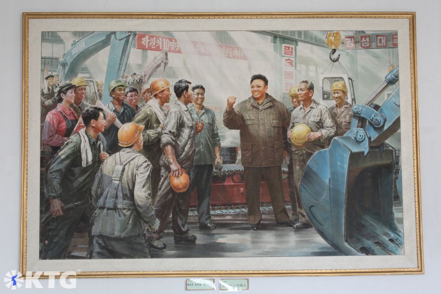 There are thousands of gifts given to the Leaders of the DPRK from Koreans from North Korea, South Korea and abroad, at the National Gifts Exhibition House near Pyongyang in North Korea (DPRK). Tour arranged by KTG Tours