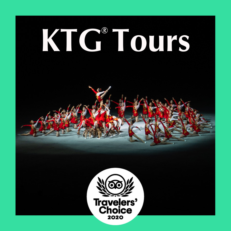 The Mass Games in North Korea. KTG Tours Tripadvisor 2020 Travelers Choice.