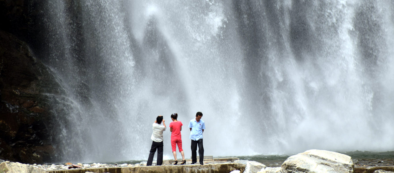 Ullim Waterfalls, North Korea (DPRK)