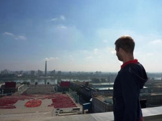 Preparations for Military March in Pyongyang