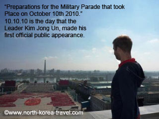 Preparations for Military March in Pyongyang