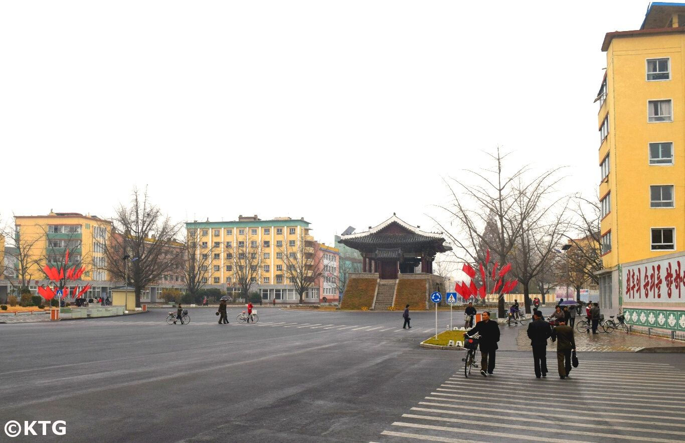 Nam Gate in Kaesong, North Korea (DPRK)