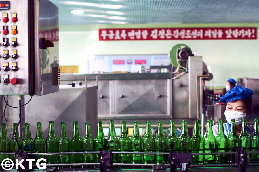 Kangso water bottling factory, North Korea (DPRK)