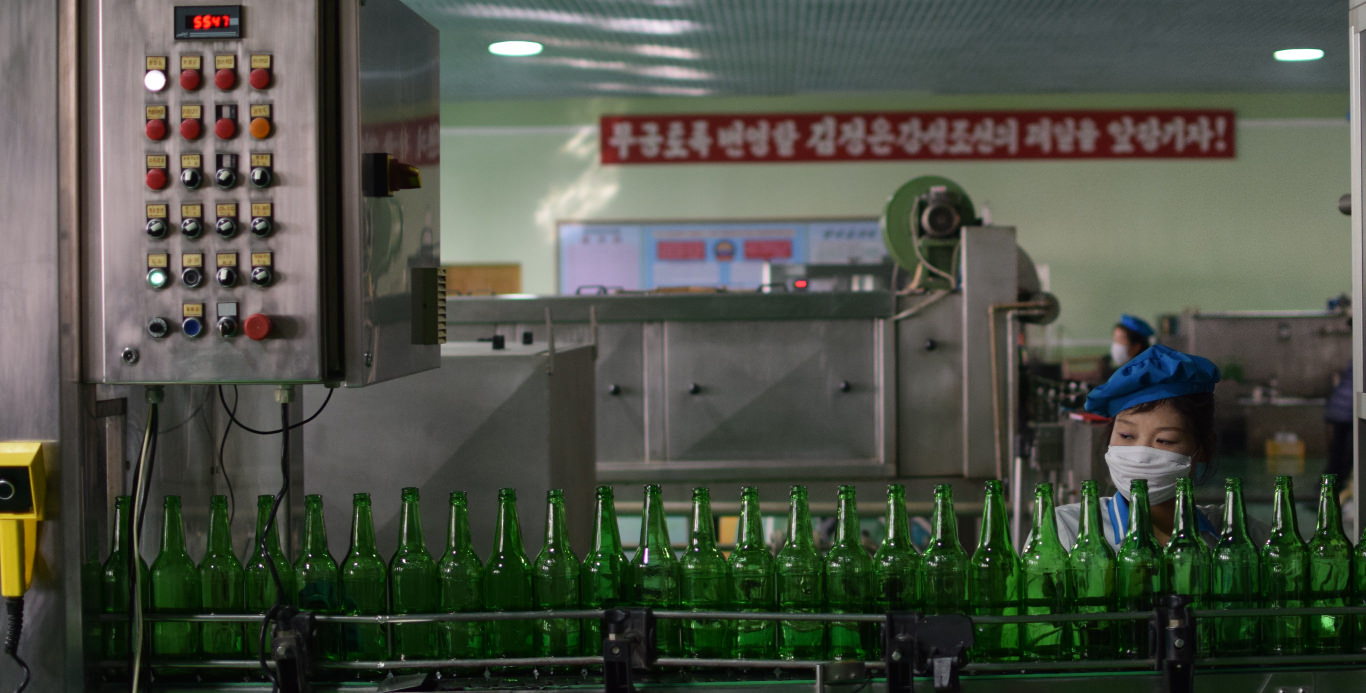 Kangso mineral water factory