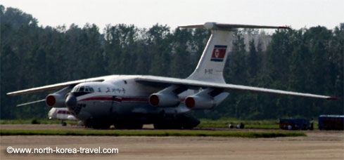 Air Koryo plane, North Korea