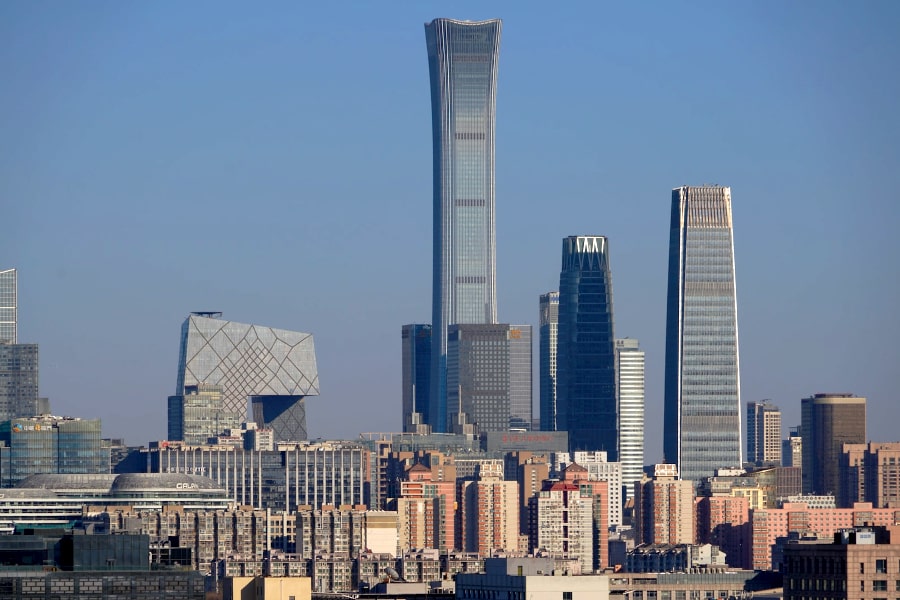 Centro financiero de Beijing, Pekin, capital de China