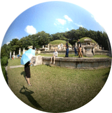 Tomb of King Kongmin in DPRK (North Korea), 360° panorama