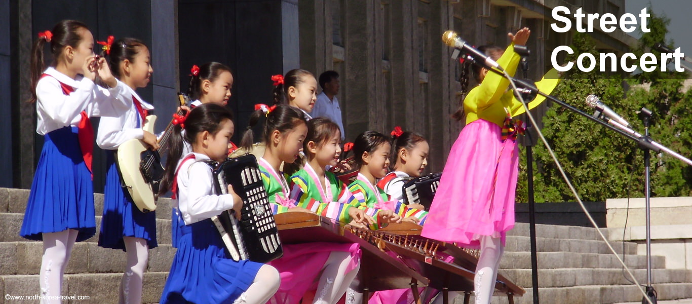 Concierto de niños en Corea del Norte