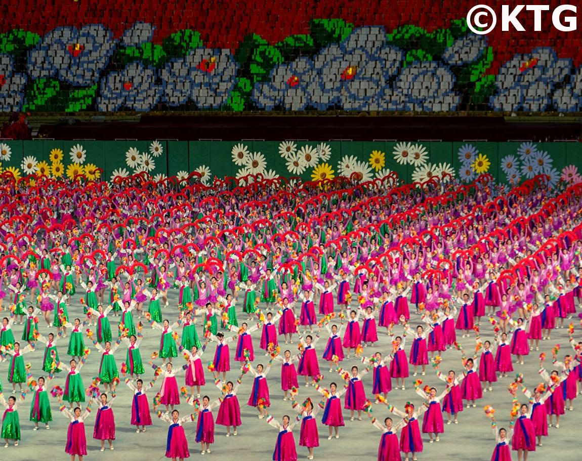 Mass Games en Corea del Norte con KTG