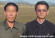 Cooperative farm near Nampo in North Korea (officially called DPRK)