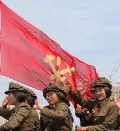 North Korea Worker's Party Flag